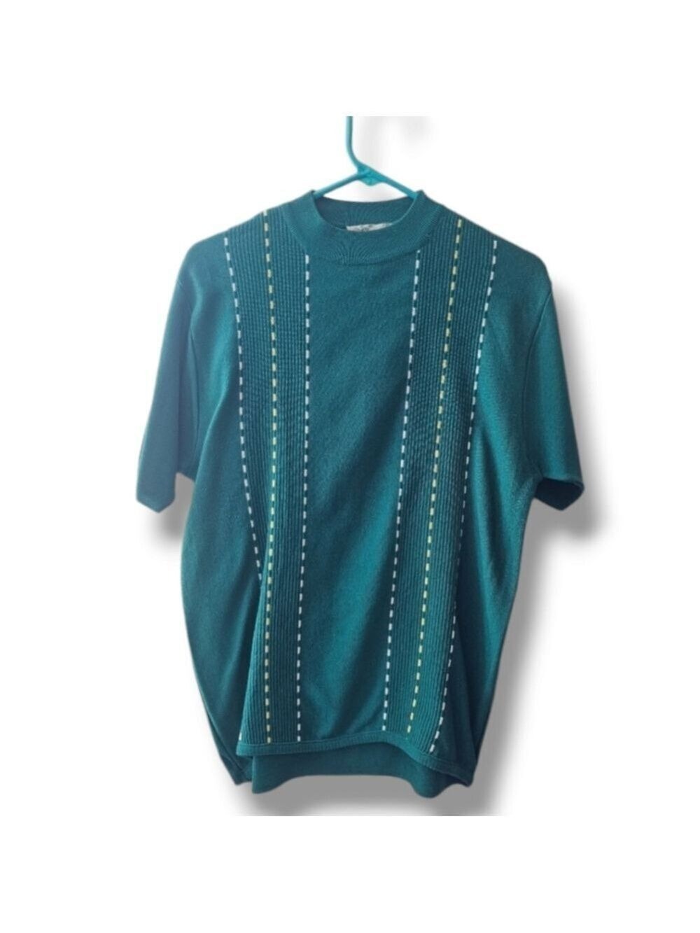 Vintage Ren Dale Canada Short Sleeve Sweater